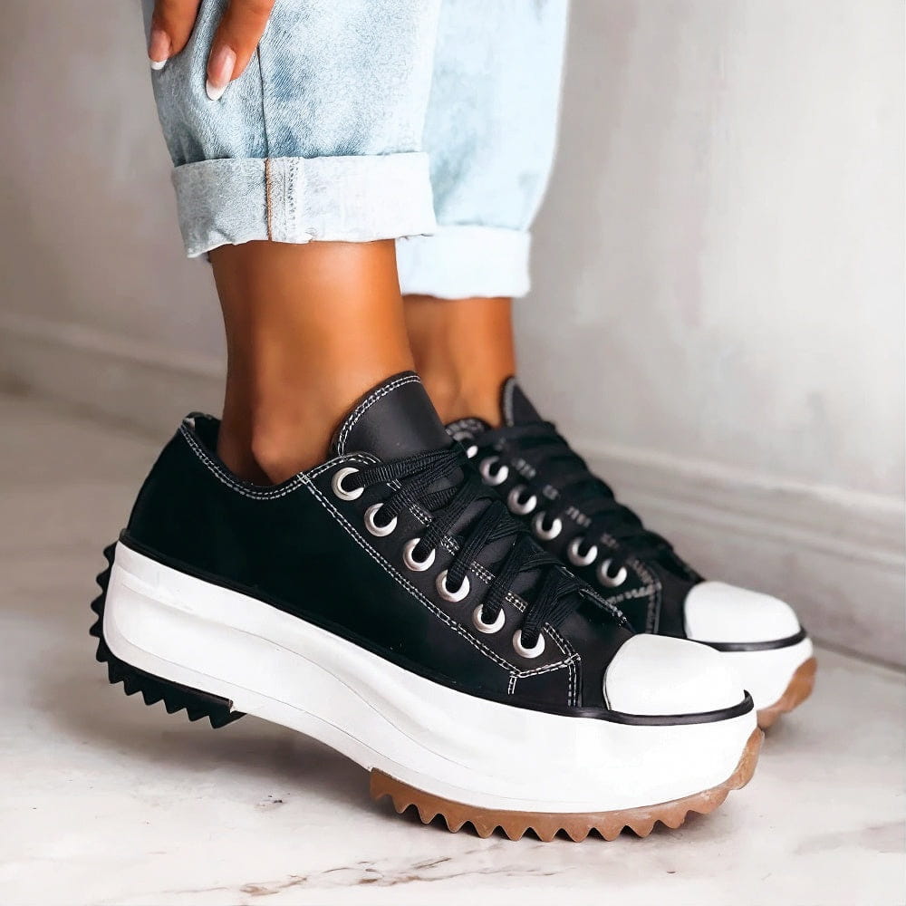 MARLEY™ | Sneakers in Pelle con Plateau