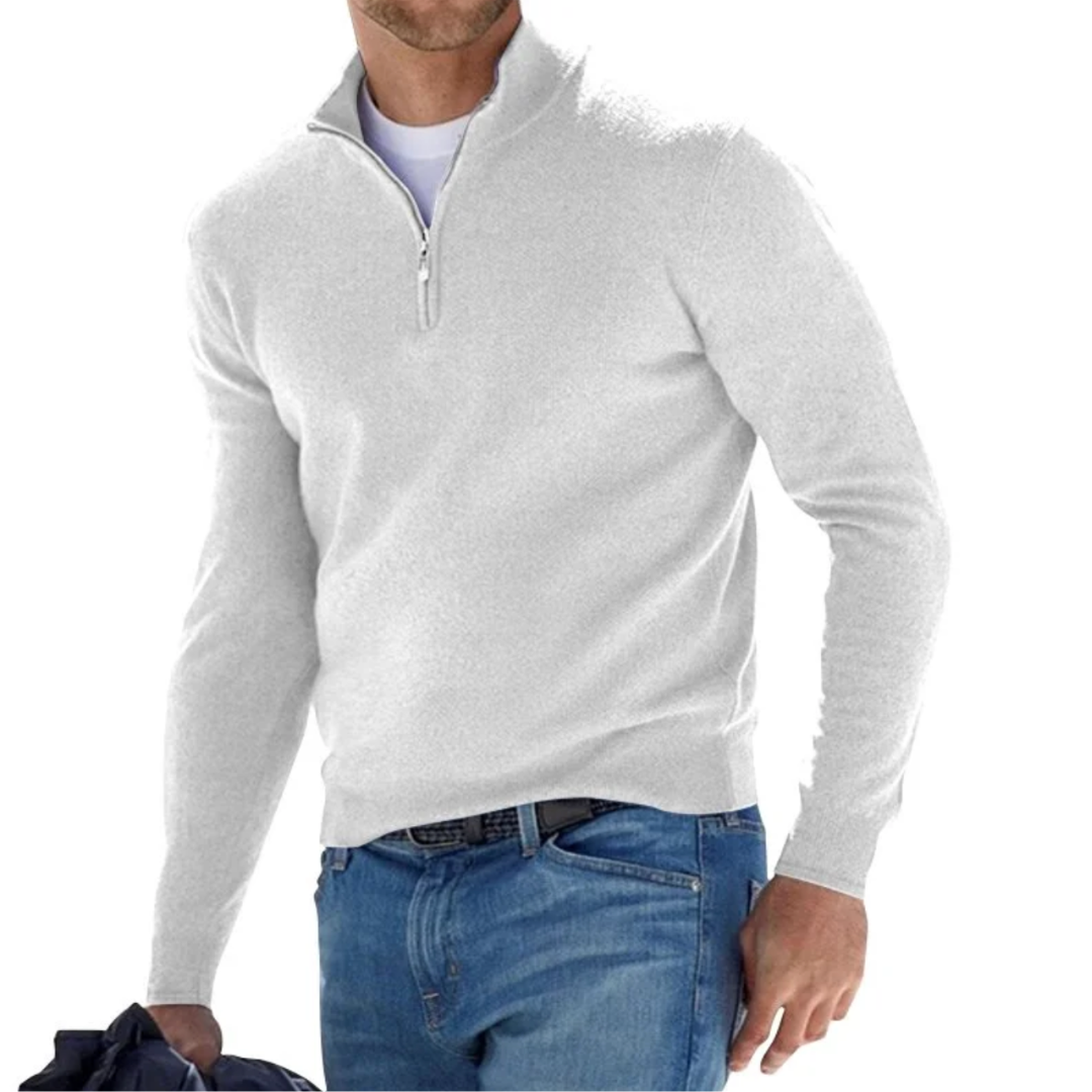 MORRIS | Pullover con Zip Uomo