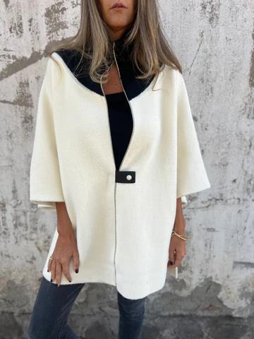 Marthe | Giacca Cardigan Casual con Collo Alto