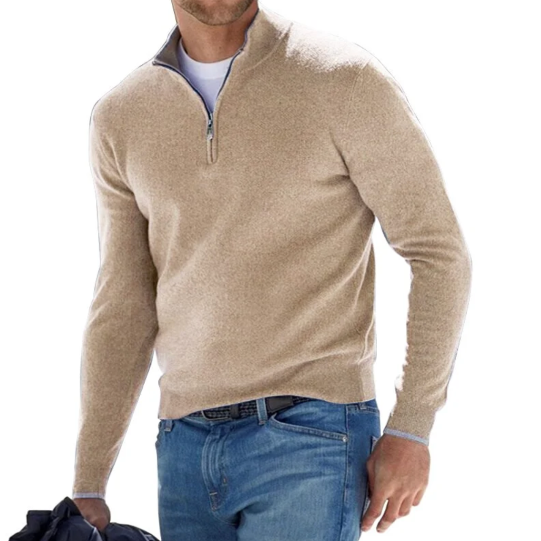 MORRIS | Pullover con Zip Uomo