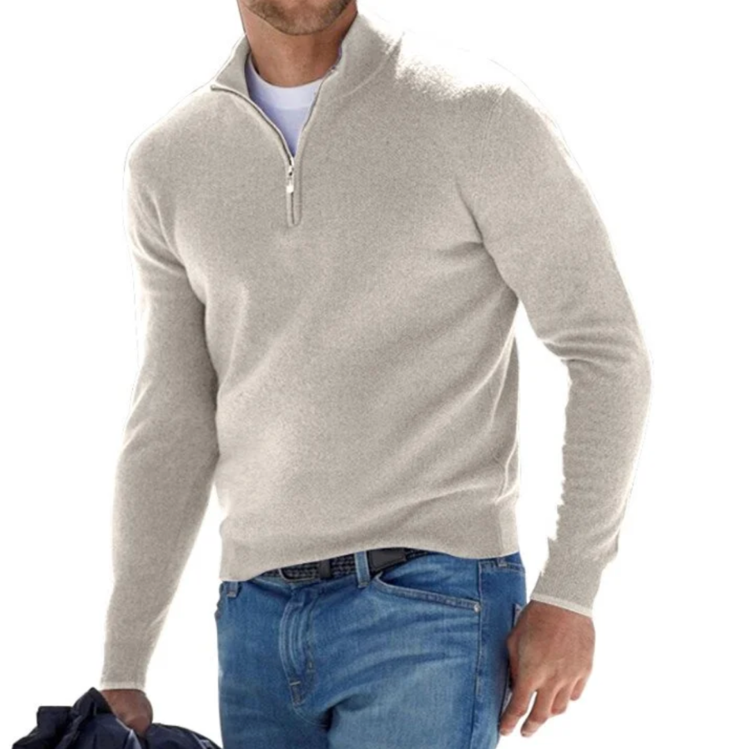 MORRIS | Pullover con Zip Uomo