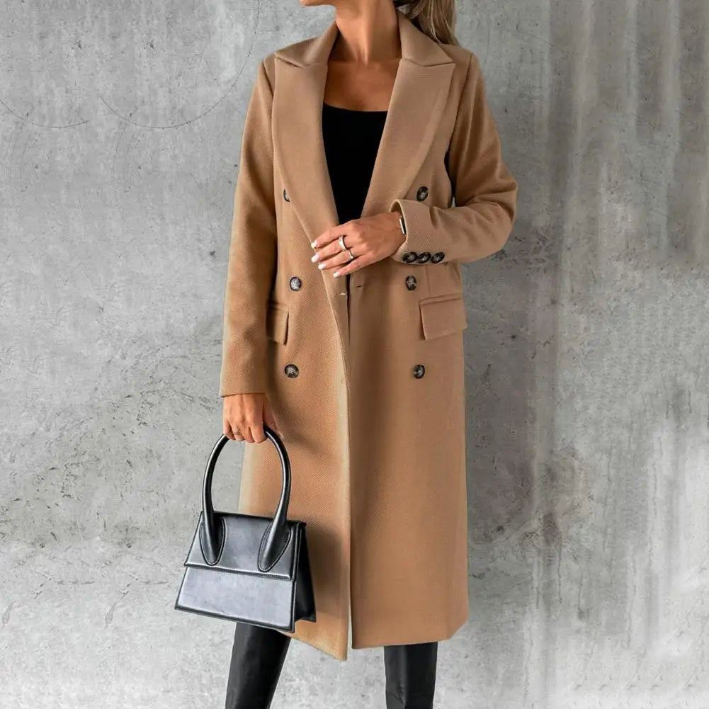 Selene™ | Trench in Lana Elegante e Chic per la Città