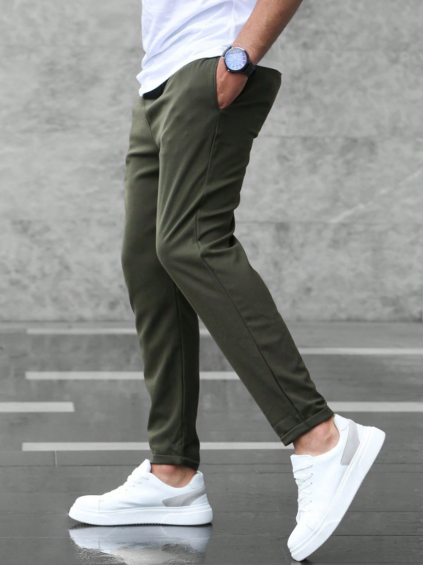 Gino - Pantaloni Stretch Premium di Lusso