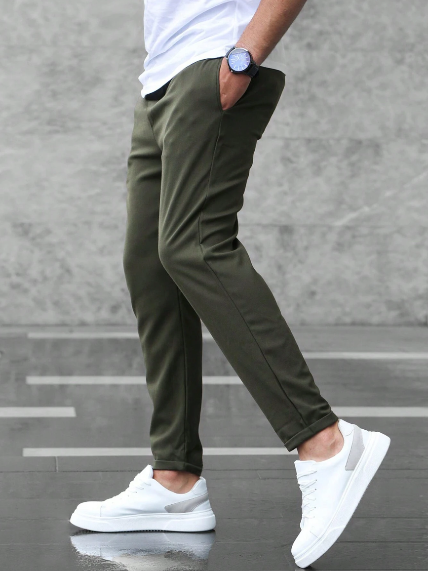 Gino - Pantaloni Stretch Premium di Lusso