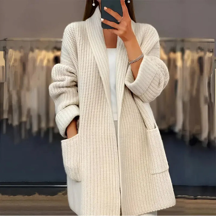 ANNE | CARDIGAN LUNGO A COSTE